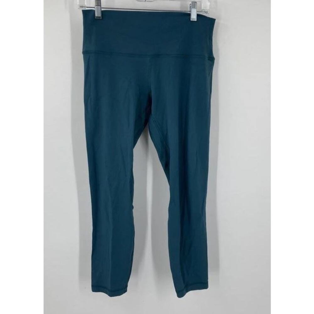 Lululemon Align High-Rise Capri Leggings Womens Blue Nulu Pull On Size 8 - Picture 3 of 10